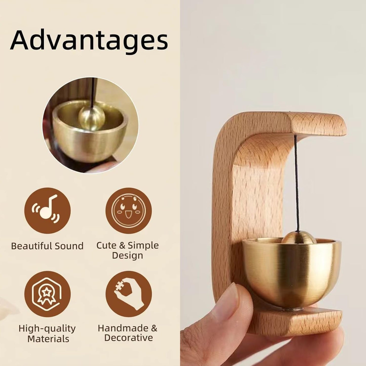 Decorative Magnetic Door Bell